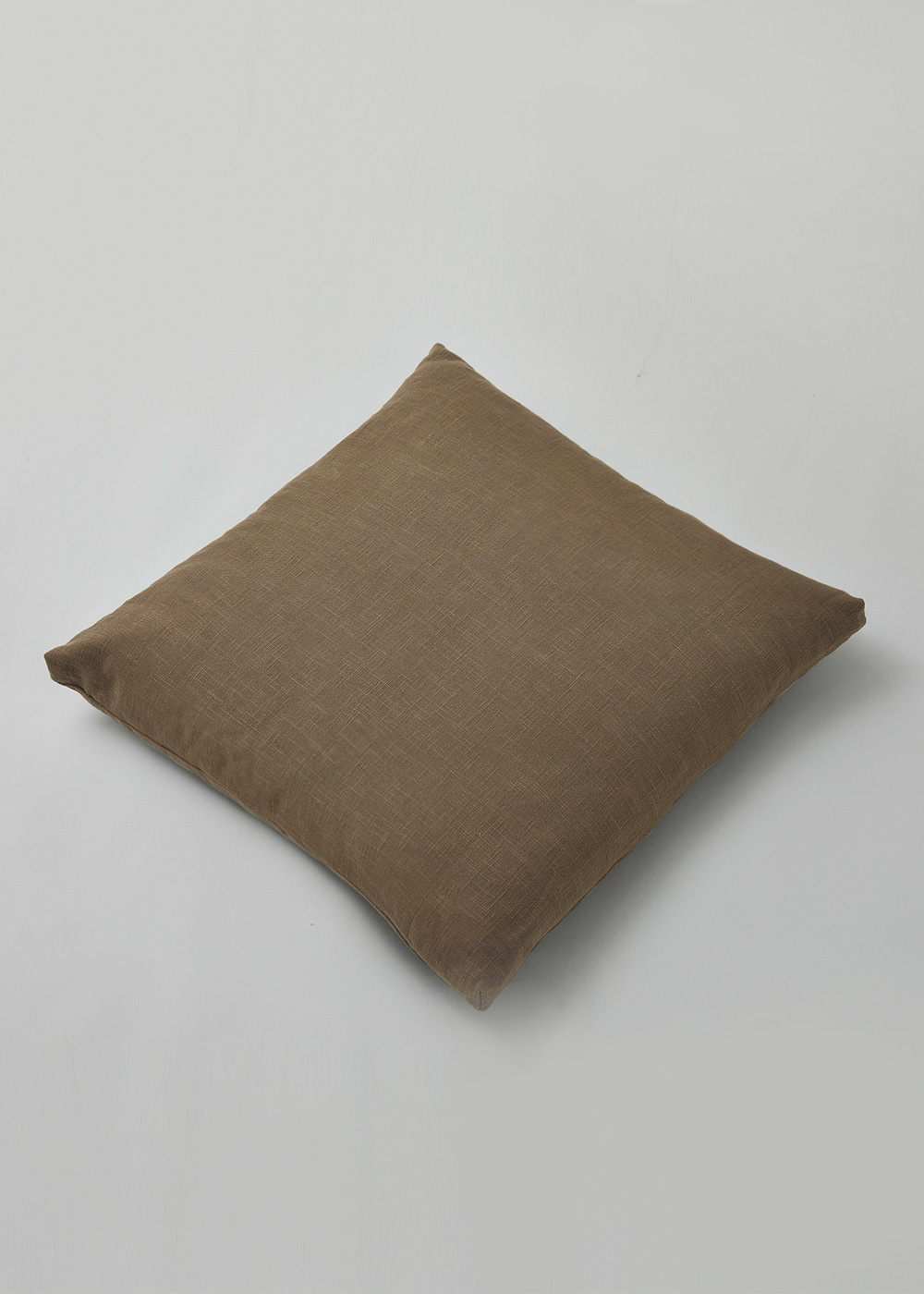 Lino linen sitting cushion brown (방석)