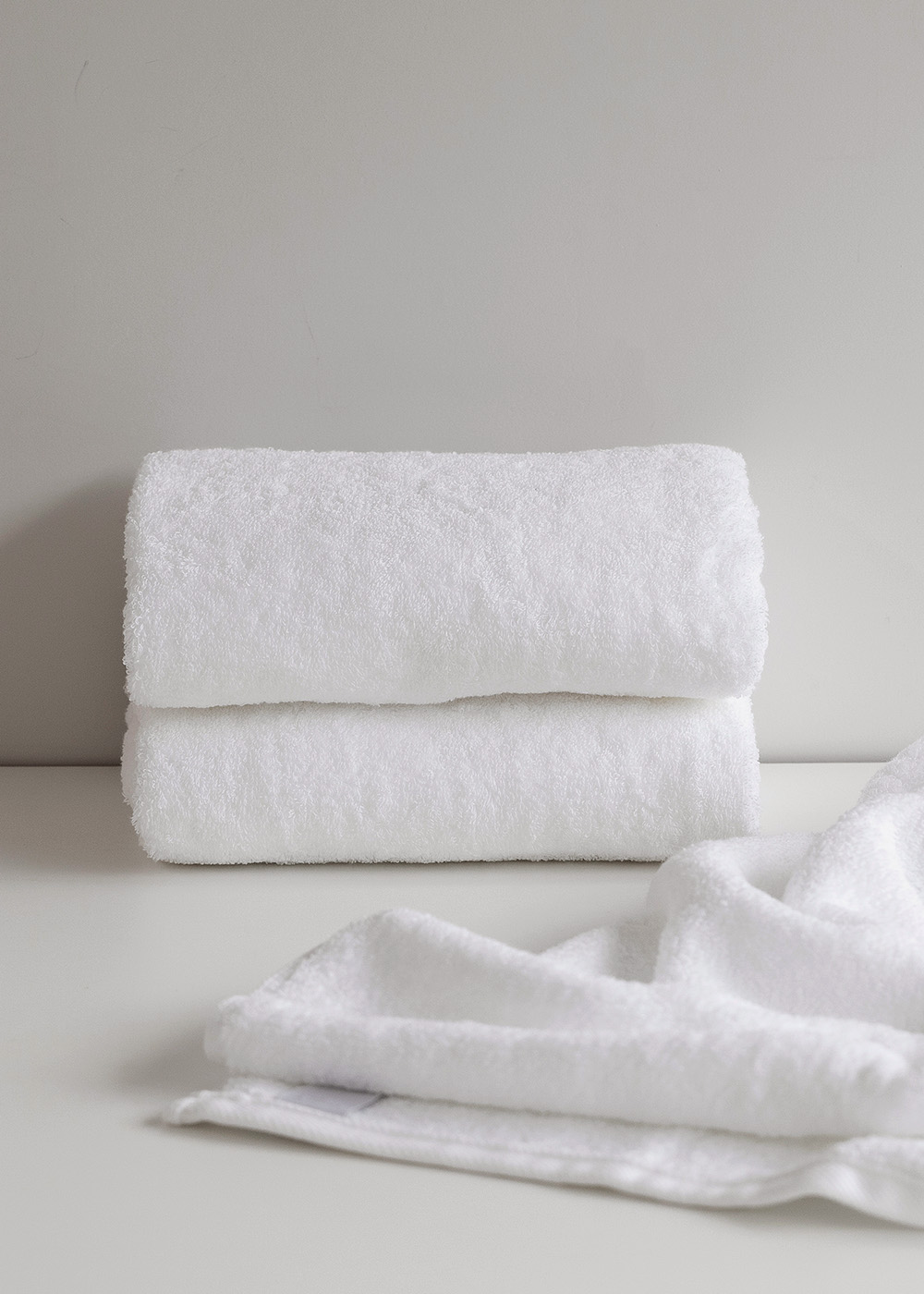 premium hotel towel white (4장 한세트)