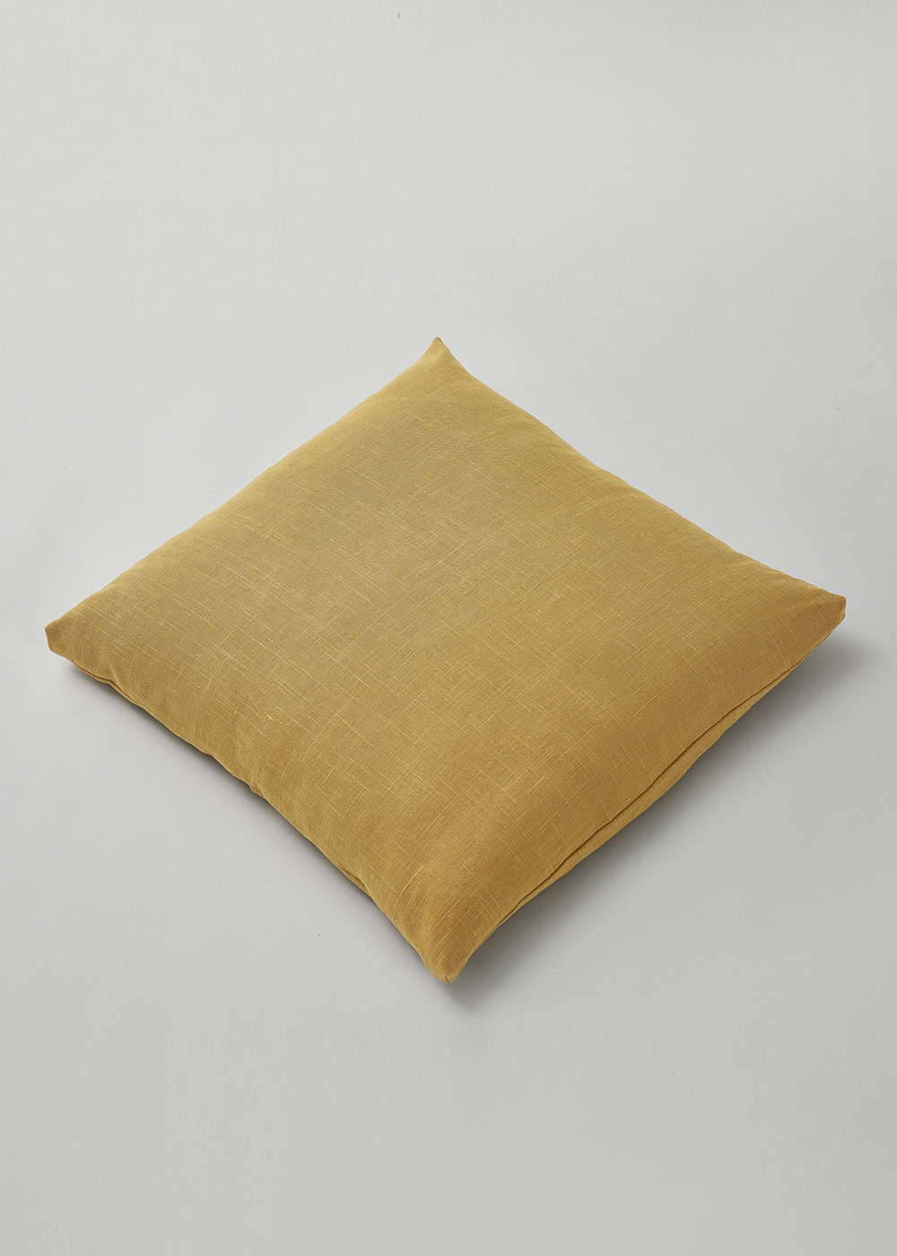 Lino linen sitting cushion yellow (방석)